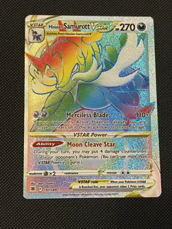 Pokemon TCG Astral Radiance 197/189 Hisuian Samurott VSTAR Secret Rare - NM - Image 1