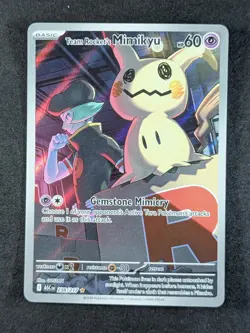 2026 Pokemon TEAM ROCKET'S MIMIKYU #238/217 Ascended Heroes Illustration Rare - Image 1