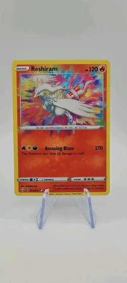 Pokemon TCG: Reshiram 017/072 Amazing Rare - Shining Fates - NM - Image 1