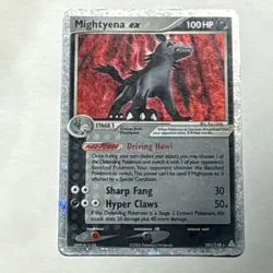 Pokemon Mightyena ex 101/110 Holon Phantoms Holo Ultra Rare 100HP English - Image 1