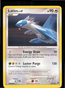 Latios 23/106 Rare Great Encounters Pokemon Lightly Played - Image 1