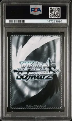 2019 WEISS SCHWARZ JAPANESE GOLD SIG #049 GENIUS CRIMSON DEMON, MEGUMIN PSA 9 - Image 2