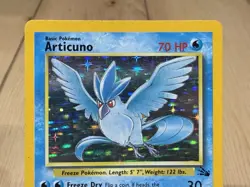 Articuno 2/62 Fossil 1999 Holo Rare WOTC Pokemon Card TCG - Image 3