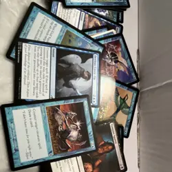 Magic: The Gathering 1000 Blue Creature & Instant Cards Lot Devious Cover-Up - Image 1