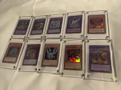 Yu-Gi-Oh! 10 Cards Mixed Of Elemental Hero Blue Eyes Red Eyes Yubel All NM/M - Image 1