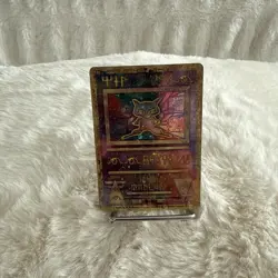 Pokemon TCG Ancient Mew Holo Promo Card Excellent Condition NM Rare Holo W/Swirl - Image 1