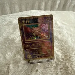 Pokemon TCG Ancient Mew Holo Promo Card Excellent Condition NM Rare Holo W/Swirl - Image 3