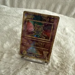 Pokemon TCG Ancient Mew Holo Promo Card Excellent Condition NM Rare Holo W/Swirl - Image 4