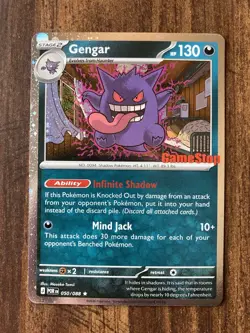 Gengar (Cosmos Holo) (Gamestop Exclusive) 050/088 Miscellaneous Cards & Products - Image 1