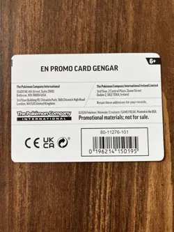 Gengar (Cosmos Holo) (Gamestop Exclusive) 050/088 Miscellaneous Cards & Products - Image 3