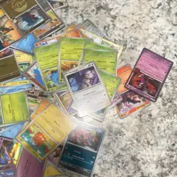 Pokemon TCG Smeargle, Genesect, Grumpig, Crabominable Regular & Holo Card Lot - Image 2