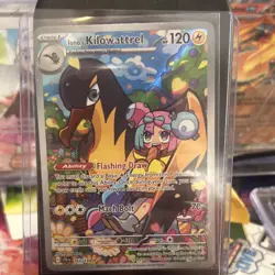 Pokemon TCG JTG EX AR Lillie's Clefairy Iono's Kilowattrel Salamence 3 Card Lot - Image 3