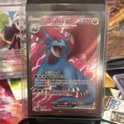 Pokemon TCG JTG EX AR Lillie's Clefairy Iono's Kilowattrel Salamence 3 Card Lot - Image 5