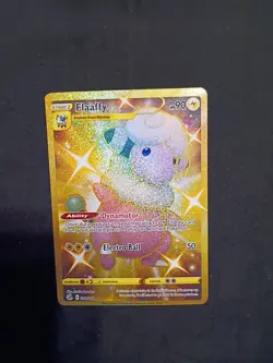 Pokemon Card Flaffy Gold Secret Rare Full Art 280/264 Fusion Strike - Image 1