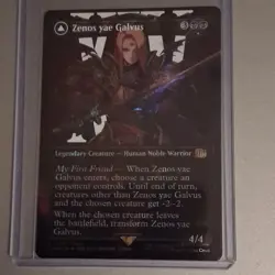 Magic: The Gathering FFXIV Foil Legendary Creature Cards Zenos yae Galvus Shinr… - Image 1