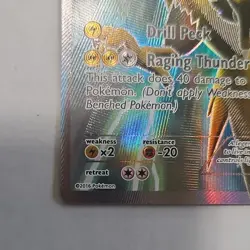 Pokemon Zapdos 29/83 Generations Holo Rare Full Art Basic Card HP 120 Ryo Ueda - Image 5