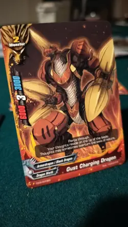 future card buddyfight, Gust Charging Dragon. Dragonic Force TD03 - Image 1