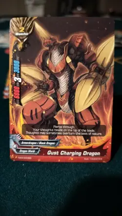 future card buddyfight, Gust Charging Dragon. Dragonic Force TD03 - Image 3