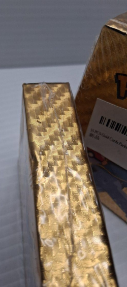 LOT of 2 Boxes of 55 each POKEMON GOLD FOIL CARD DECK Gold **NEW** **SEALED** - Image 4