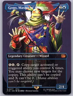 Gogo, Master of Mimicry Borderless Final Fantasy Magic the Gathering Card 377 - Image 1