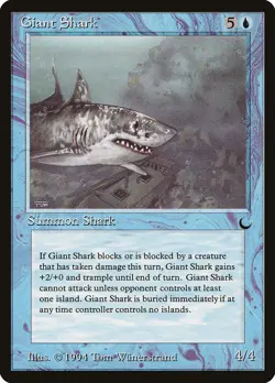 MTG Giant Shark ** The Dark ** English (LP) - Image 1
