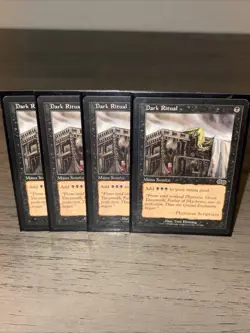 Magic: the Gathering / MtG Dark Ritual x4 Urza's Saga - Image 1