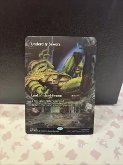Undercity Sewers (Borderless) Teenage Mutant Ninja Turtles Source Material Foil - Image 1