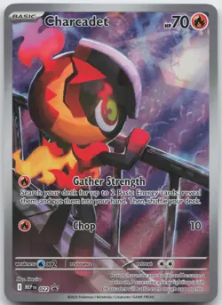 CHARCADET - 022 022 HOLO PROMO ME: MEGA EVOLUTION PROMO POKEMON HOLO NM - Image 1