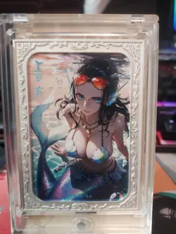 One Piece CCG Robin Metal Card From KaFei - Image 1