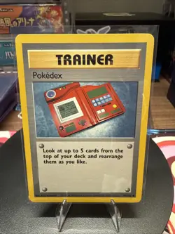 Pokedex 87/102 - Pokemon Card - Base Set - NM - Image 1