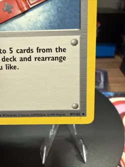 Pokedex 87/102 - Pokemon Card - Base Set - NM - Image 5