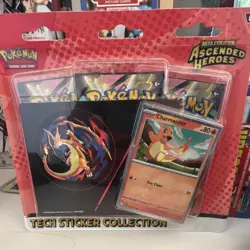 Pokemon TCG Mega Evolution—Ascended Heroes Pack, Booster, Promo, Charmander - Image 1