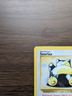 Snorlax 030/130 Base Set 2 Regular Rare Non-Holo Card Near Mint Pokemon TCG - Image 2