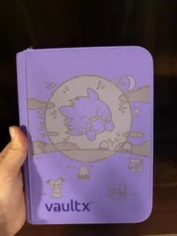 pokemon Vault X 4 Pocket Bubble Gengar binder(made To Order) - Image 1