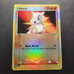 2004 Cubone 40/95 - Team Magma vs Aqua Reverse Holo Common - Pokemon TCG - LP - Image 1