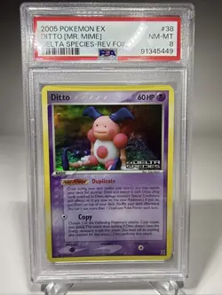 Pokemon EX Delta Species: Ditto (Mr.Mime) Uncommon• 38- NM-MT 8 - Image 1