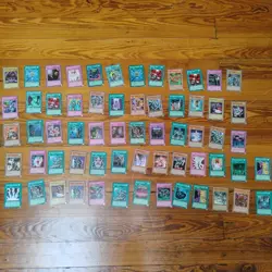 Yugioh Card Lot Of 62 Earth Dark Light Fire Trap Spell - Image 1