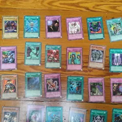 Yugioh Card Lot Of 62 Earth Dark Light Fire Trap Spell - Image 2