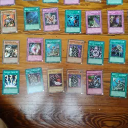 Yugioh Card Lot Of 62 Earth Dark Light Fire Trap Spell - Image 3