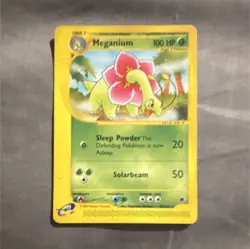 Vintage Pokemon Meganium Expedition Base Set Rare Stage 2 053/165 100HP 2002 TCG - Image 1
