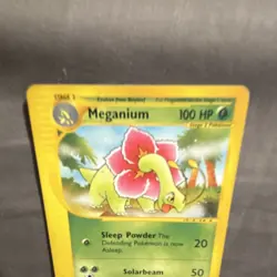 Vintage Pokemon Meganium Expedition Base Set Rare Stage 2 053/165 100HP 2002 TCG - Image 4