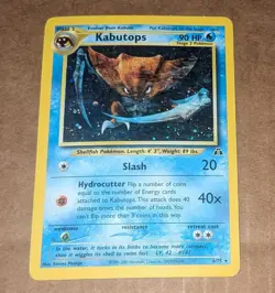 Pokemon Kabutops Neo Discovery Holo Rare 6/75 90 HP 2001 English - Image 1