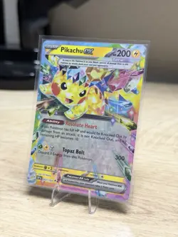 Pikachu EX, 057/191, Double Rare, Sv08: Surging Sparks, Pokemon TCG, NM - Image 3