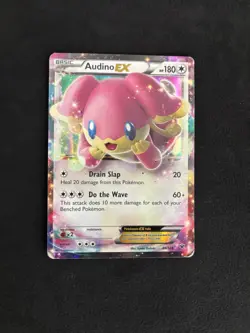 Audino EX 84/124 Fates Collide Holo Pokemon TCG - HP - Image 1