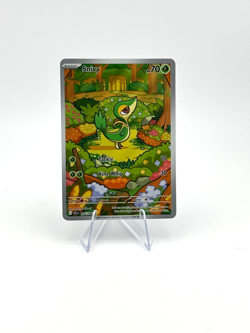 Pokemon Snivy 087/086 EN SV: Black Bolt Illustration Rare NM - Image 1