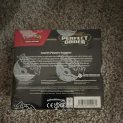 Pokemon TCG Perfect Order Sealed Box Zygarde Starmie English - Image 2