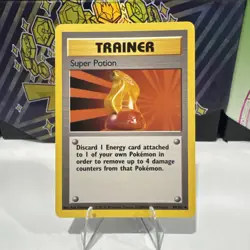 Super Potion - 90/102 Base Set - Pokemon TCG - 1999 NM - Image 1