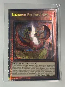 Yu-Gi-Oh! Legendary Fire King Ponix MP25-EN048 Starlight rare - Image 1