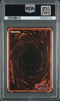 2002 YU-GI-OH! STARTER DECK: KAIBA 1ST ED #001 BLUE-EYES WHITE DRAGON PSA 9 - Image 2