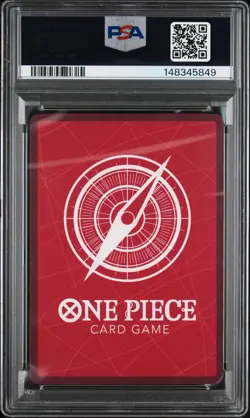 2022 ONE PIECE STARTER DECK ST01-STRAW HAT CREW #001 MONKEY D. LUFFY PSA 9 - Image 2